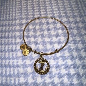 Alex and Ani anchor and rope charm bangle